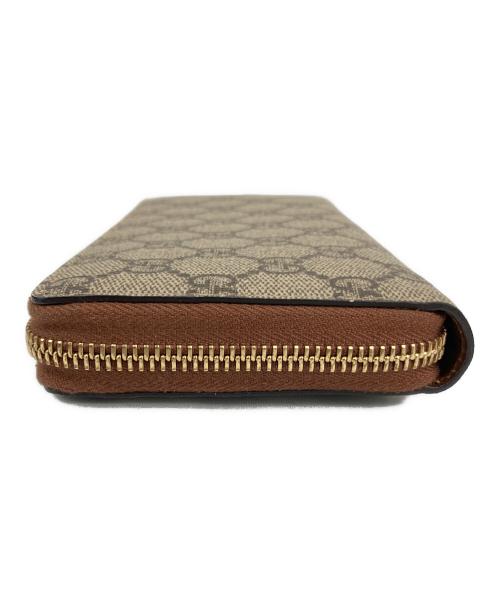 GUCCI（グッチ）GUCCI (グッチ) 長財布 GGスプリーム グレーの古着・服飾アイテム