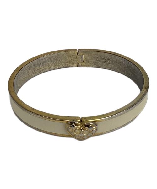 COACH（コーチ）COACH (コーチ) ハートモチーフバングルの古着・服飾アイテム