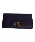 Salvatore Ferragamoサルヴァトーレ フェラガモ）の古着「長財布」｜ネイビー