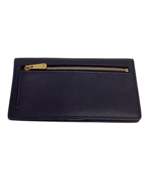 Salvatore Ferragamo（サルヴァトーレ フェラガモ）Salvatore Ferragamo (サルヴァトーレ フェラガモ) 長財布 ネイビーの古着・服飾アイテム