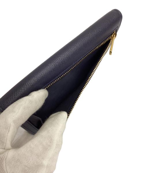 Salvatore Ferragamo（サルヴァトーレ フェラガモ）Salvatore Ferragamo (サルヴァトーレ フェラガモ) 長財布 ネイビーの古着・服飾アイテム