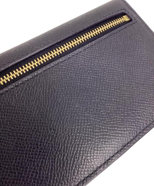Salvatore Ferragamo（サルヴァトーレ フェラガモ）Salvatore Ferragamo (サルヴァトーレ フェラガモ) 長財布 ネイビーの古着・服飾アイテム