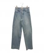 YANUKヤヌーク）の古着「デニムパンツ LOWRISE STRAIGHT ICE」｜スカイブルー
