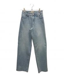 YANUK（ヤヌーク）の古着「デニムパンツ LOWRISE STRAIGHT ICE」｜スカイブルー