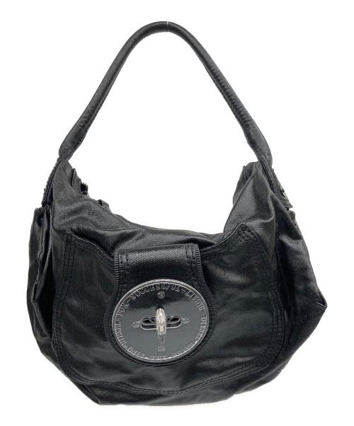 DIESEL（ディーゼル）DIESEL (ディーゼル) セミショルダーバッグ ブラックの古着・服飾アイテム