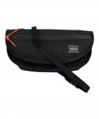 PORTERポーター）の古着「ショルダーバッグ ヘキサリア」｜ブラック