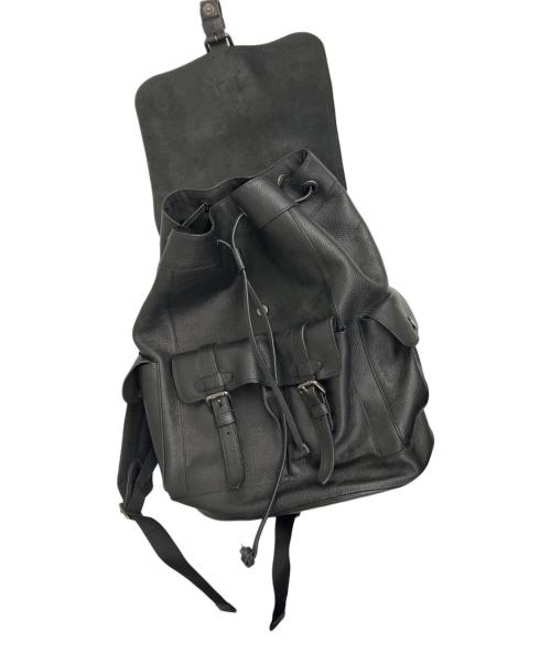 COACH（コーチ）COACH (コーチ) ハドソンバックパック ※絞り紐の先端パーツ破損 ブラックの古着・服飾アイテム