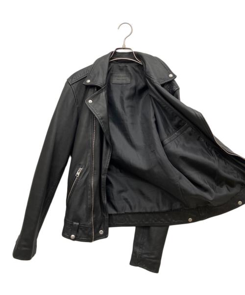 ALL SAINTS（オールセインツ）ALL SAINTS (オールセインツ) ライダースジャケット ブラック サイズ:XSの古着・服飾アイテム