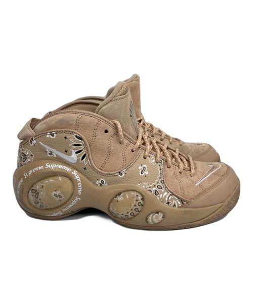 NIKE（ナイキ）NIKE (ナイキ) Supreme (シュプリーム) AIR ZOOM Flight(エアズームフライト) 95 SP ベージュ サイズ:26.5の古着・服飾アイテム