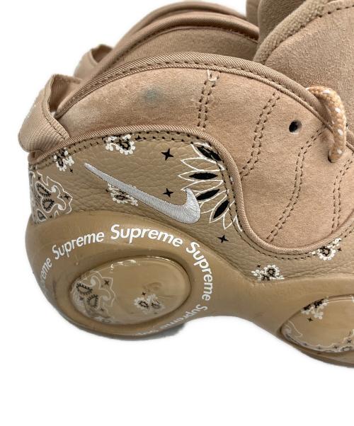 NIKE（ナイキ）NIKE (ナイキ) Supreme (シュプリーム) AIR ZOOM Flight(エアズームフライト) 95 SP ベージュ サイズ:26.5の古着・服飾アイテム