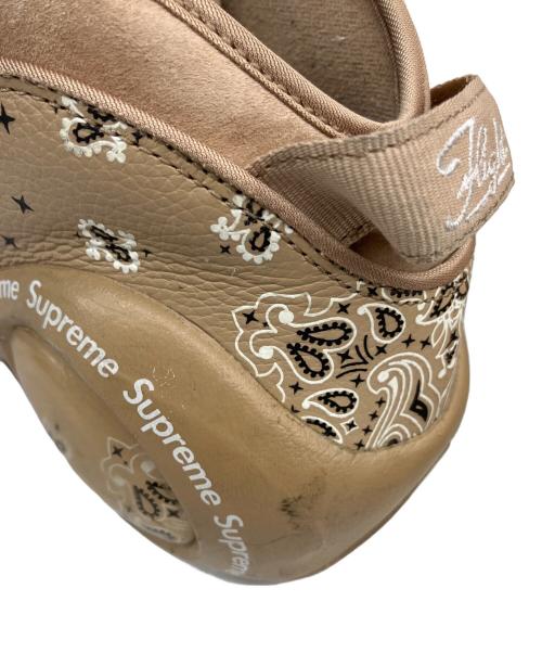 NIKE（ナイキ）NIKE (ナイキ) Supreme (シュプリーム) AIR ZOOM Flight(エアズームフライト) 95 SP ベージュ サイズ:26.5の古着・服飾アイテム
