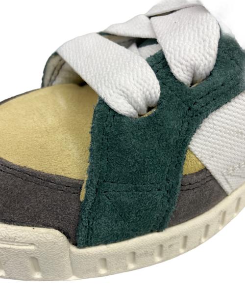 A BATHING APE（ア ベイシング エイプ）A BATHING APE (ア ベイシング エイプ) adidas (アディダス) LWST BAPE(ロースーツ ベイプ) グリーン×ブラウン サイズ:27の古着・服飾アイテム