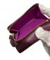中古・古着 ANYA HINDMARCH (アニヤ・ハインドマーチ) 3つ折り財布 ボルドー：12000円