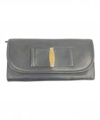 Salvatore Ferragamoサルヴァトーレ フェラガモ）の古着「長財布」｜ブラック