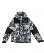 Schottショット）の古着「ダウンジャケット 2 TONE DOWN PARKA」｜グレー