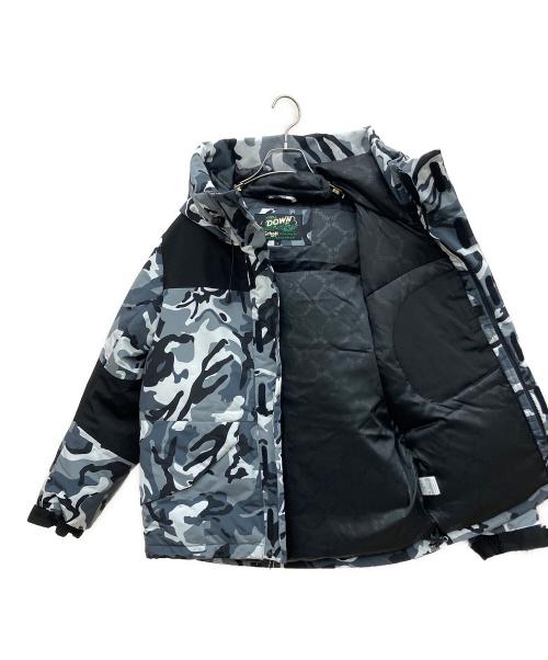 Schott（ショット）Schott (ショット) ダウンジャケット 2 TONE DOWN PARKA グレー サイズ:Sの古着・服飾アイテム