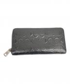 COACHコーチ）の古着「長財布」｜ブラック