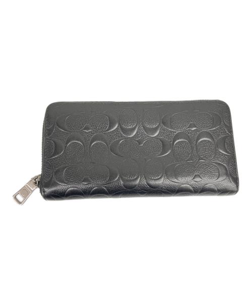 COACH（コーチ）COACH (コーチ) 長財布 ブラックの古着・服飾アイテム