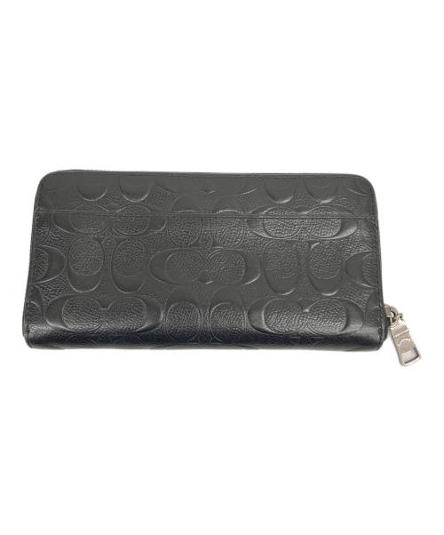 COACH（コーチ）COACH (コーチ) 長財布 ブラックの古着・服飾アイテム