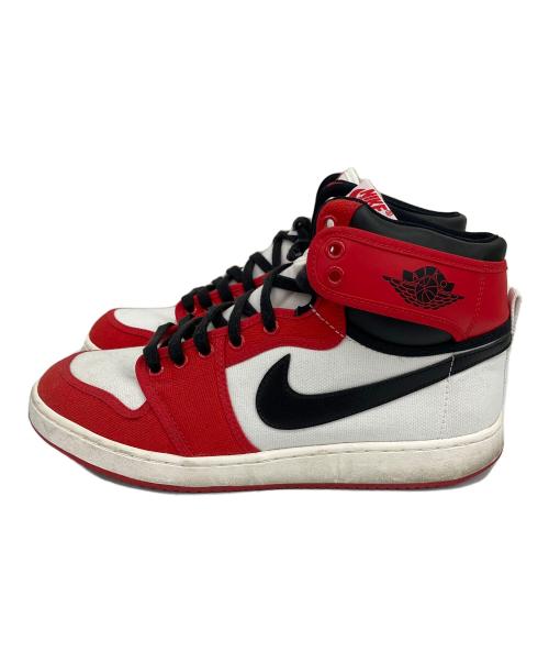 NIKE（ナイキ）NIKE (ナイキ) ハイカットスニーカー レッド×ホワイト サイズ:28.5の古着・服飾アイテム