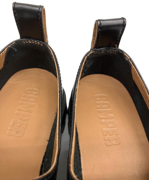 CAMPER（カンペール）CAMPER (カンペール) フラットシューズ ブラック サイズ:38の古着・服飾アイテム