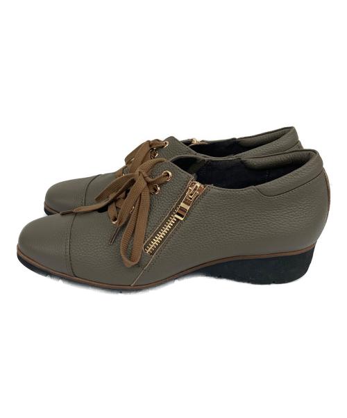 LULUCA STEP（ルルカステップ）luluca step (ルルカステップ) シューズ ベージュ サイズ:24.5の古着・服飾アイテム