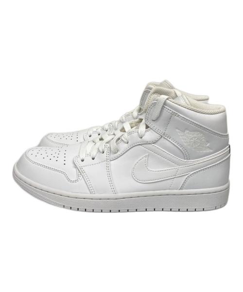 NIKE（ナイキ）NIKE (ナイキ) Air Jordan(エアジョーダン) 1 Mid ホワイト サイズ:27.5の古着・服飾アイテム