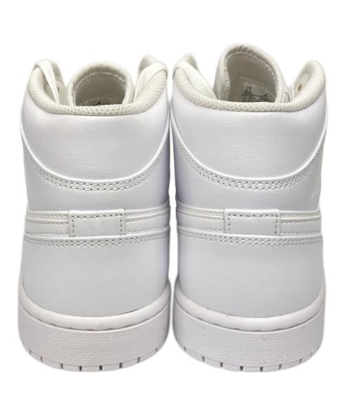 NIKE（ナイキ）NIKE (ナイキ) Air Jordan(エアジョーダン) 1 Mid ホワイト サイズ:27.5の古着・服飾アイテム
