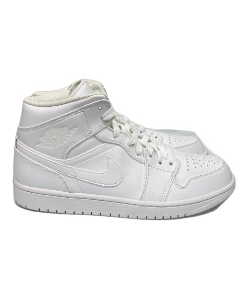 NIKE（ナイキ）NIKE (ナイキ) Air Jordan(エアジョーダン) 1 Mid ホワイト サイズ:27.5の古着・服飾アイテム