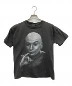 CHANGESチェンジズ）の古着「プリントTシャツ シングルステッチDR.EVIL 90s」｜グレー