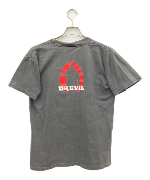 CHANGES（チェンジズ）CHANGES (チェンジズ) プリントTシャツ シングルステッチDR.EVIL 90s グレー サイズ:Mの古着・服飾アイテム