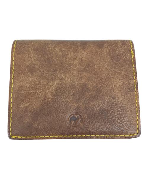 NELD（ネルド）NELD (ネルド) 2つ折り財布 ブラウンの古着・服飾アイテム