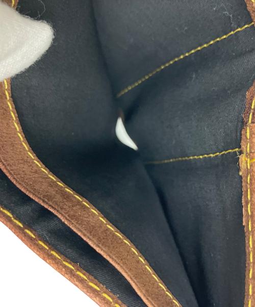 NELD（ネルド）NELD (ネルド) 2つ折り財布 ブラウンの古着・服飾アイテム