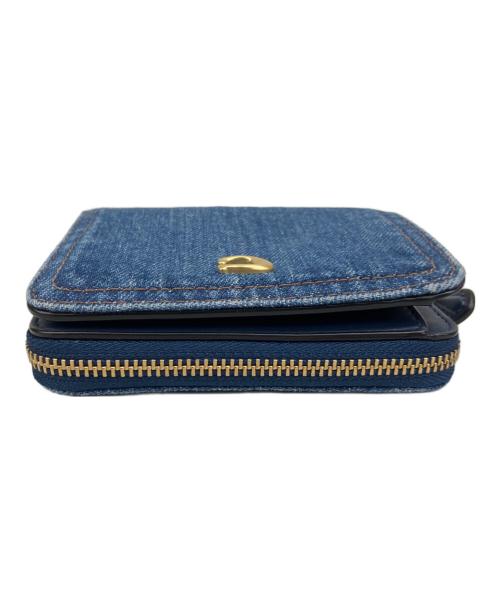 COACH（コーチ）COACH (コーチ) 2つ折り財布 エッセンシャルビルフォード ブルーの古着・服飾アイテム