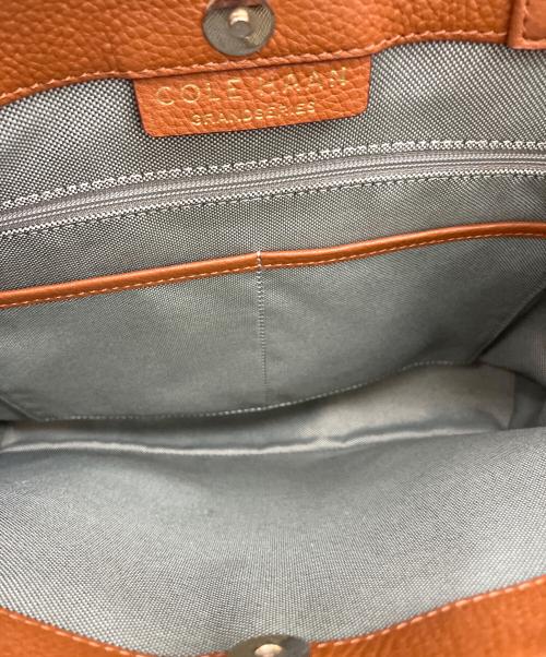 COLE HAAN（コールハーン）COLE HAAN (コールハーン) バケットバッグ ブラウンの古着・服飾アイテム