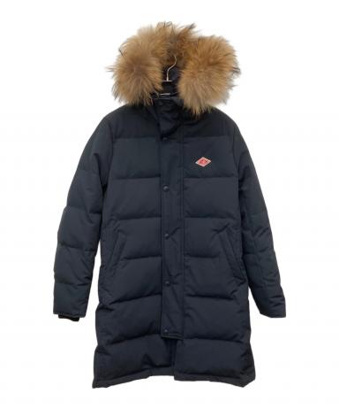 中古・古着通販】DANTON (ダントン) フード付きダウンコート ネイビー