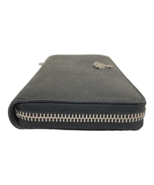Vivienne Westwood（ヴィヴィアンウエストウッド）Vivienne Westwood (ヴィヴィアンウエストウッド) 長財布 サフィアーノ ブラックの古着・服飾アイテム