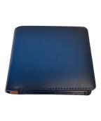 京極匠工房キョウゴクタクミコウボウ）の古着「2つ折り財布」｜ネイビー×ブラウン