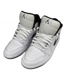 NIKE（ナイキ）の古着「Air Jordan(エアジョーダン) 1 Mid」｜ホワイト