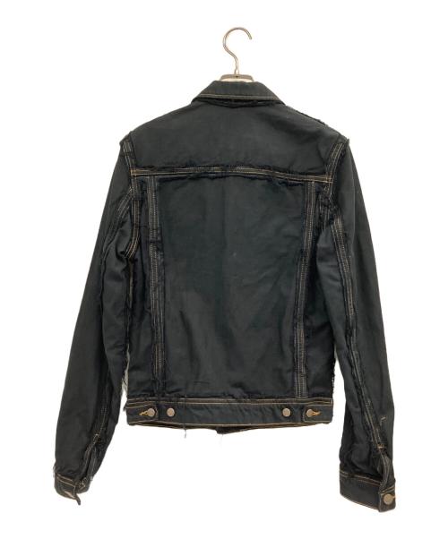 H&M（エイチアンドエム）H&M (エイチアンドエム) Maison Margiela (メゾンマルジェラ) デニムジャケット ブラック サイズ:Sの古着・服飾アイテム