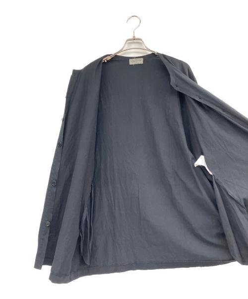 YOHJI YAMAMOTO（ヨウジヤマモト）YOHJI YAMAMOTO (ヨウジヤマモト) 薄手カーディガン ブラック サイズ:Lの古着・服飾アイテム