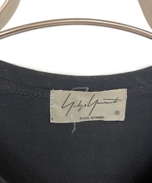 YOHJI YAMAMOTO（ヨウジヤマモト）YOHJI YAMAMOTO (ヨウジヤマモト) 薄手カーディガン ブラック サイズ:Lの古着・服飾アイテム