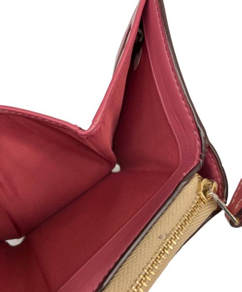 COACH（コーチ）COACH (コーチ) 3つ折り財布 ベージュの古着・服飾アイテム