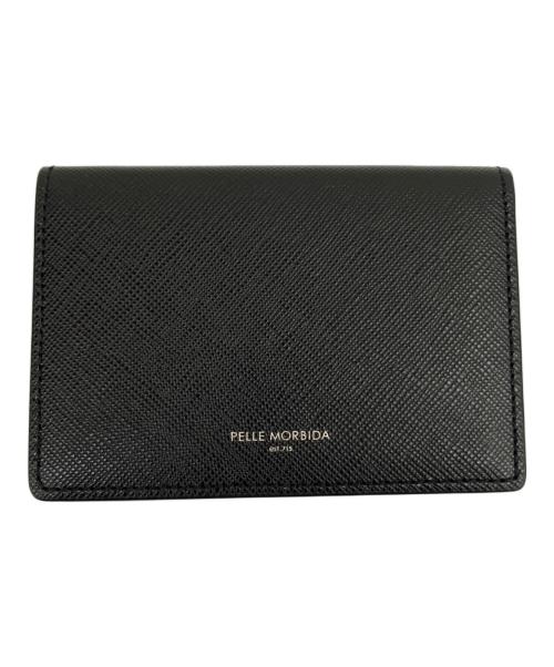 PELLE MORBIDA（ペッレモルビダ）PELLE MORBIDA (ペッレモルビダ) 3つ折り財布 ブラックの古着・服飾アイテム