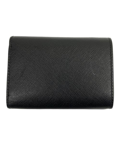 PELLE MORBIDA（ペッレモルビダ）PELLE MORBIDA (ペッレモルビダ) 3つ折り財布 ブラックの古着・服飾アイテム