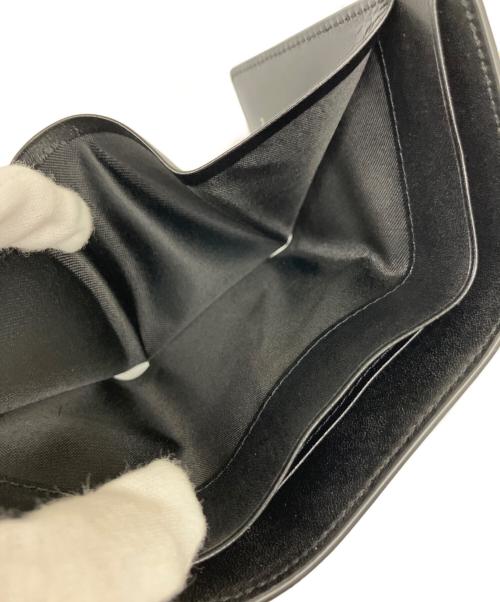 PELLE MORBIDA（ペッレモルビダ）PELLE MORBIDA (ペッレモルビダ) 3つ折り財布 ブラックの古着・服飾アイテム