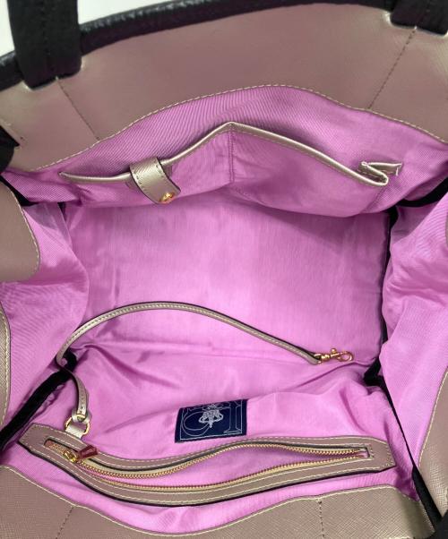 A.D.M.J.（エーディーエムジェイ）A.D.M.J. (エーディーエムジェイ) トートバッグ ブラックの古着・服飾アイテム