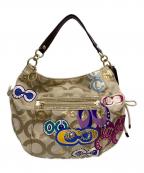 COACHコーチ）の古着「ショルダーバッグ」｜ベージュ