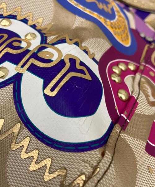 COACH（コーチ）COACH (コーチ) ショルダーバッグ ベージュの古着・服飾アイテム