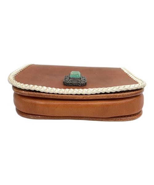 ALZUNI（アルズニ）ALZUNI (アルズニ) ベルトポーチ ブラウンの古着・服飾アイテム